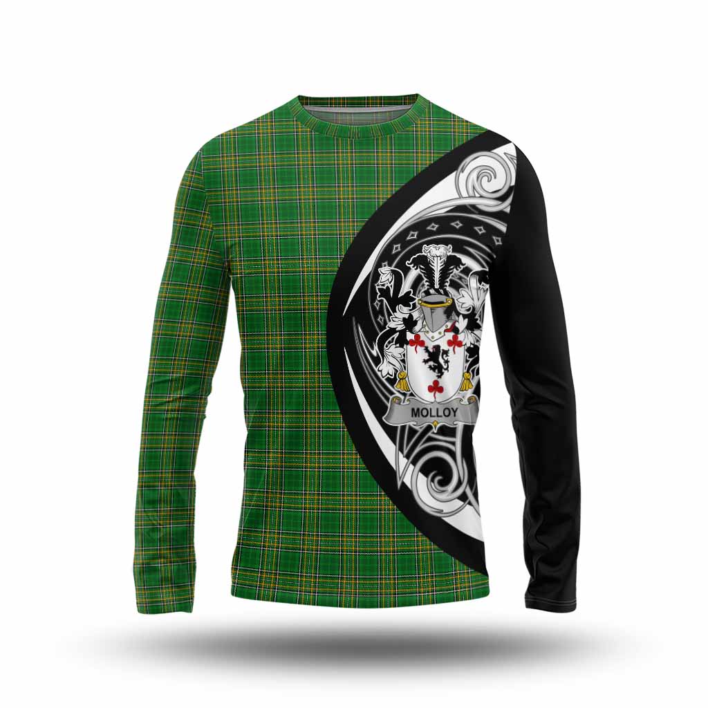 Molloy Irish Clan Long Sleeve T-Shirt Celtic Circle Style Unisex - Tartan Vibes Clothing