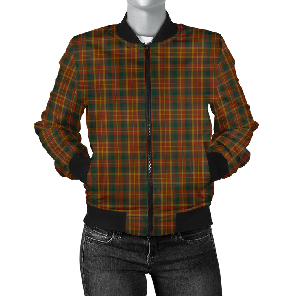 Monaghan County Ireland Tartan Bomber Jacket - Tartan Vibes Clothing