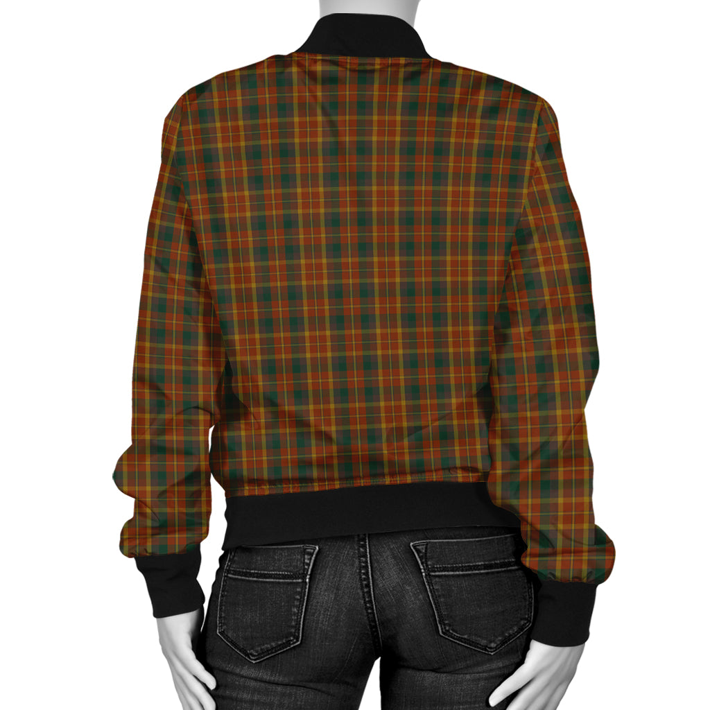 Monaghan County Ireland Tartan Bomber Jacket - Tartan Vibes Clothing
