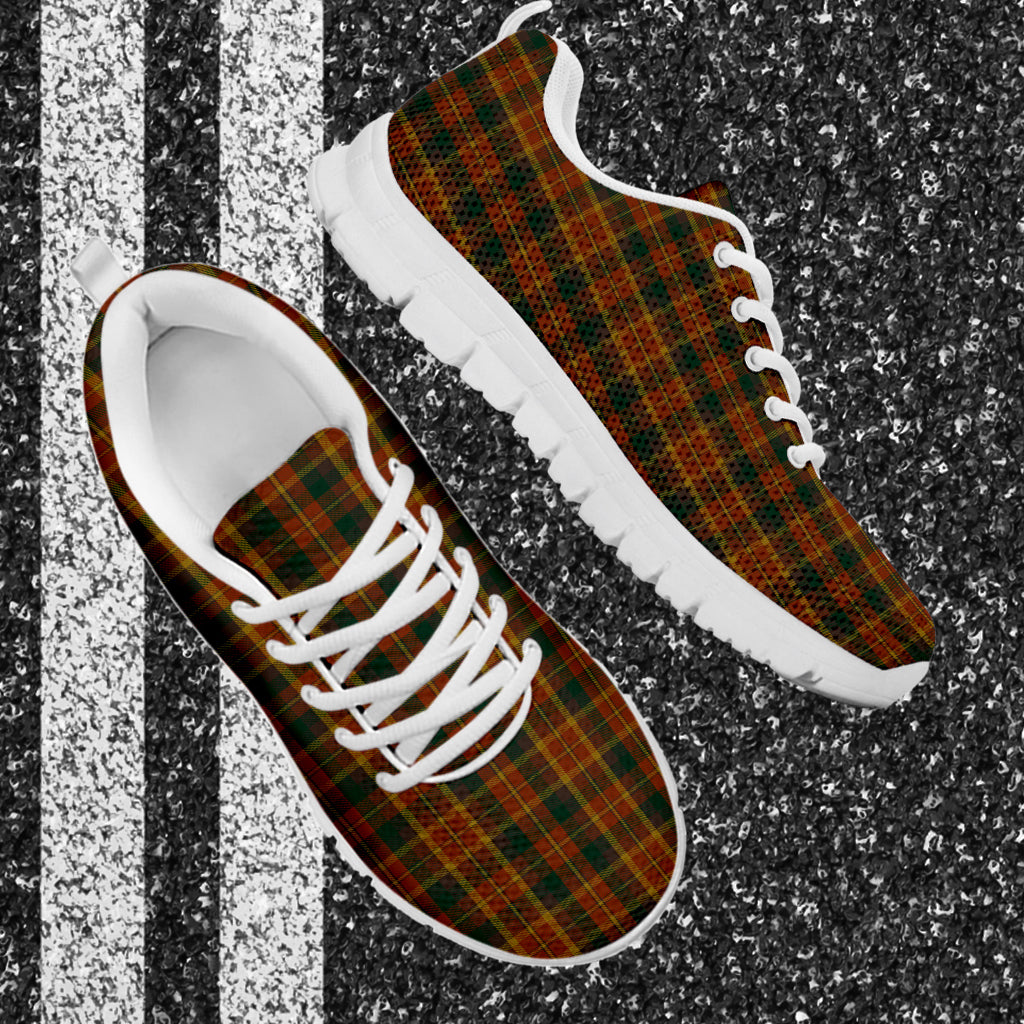 Monaghan County Ireland Tartan Sneakers - Tartan Vibes Clothing