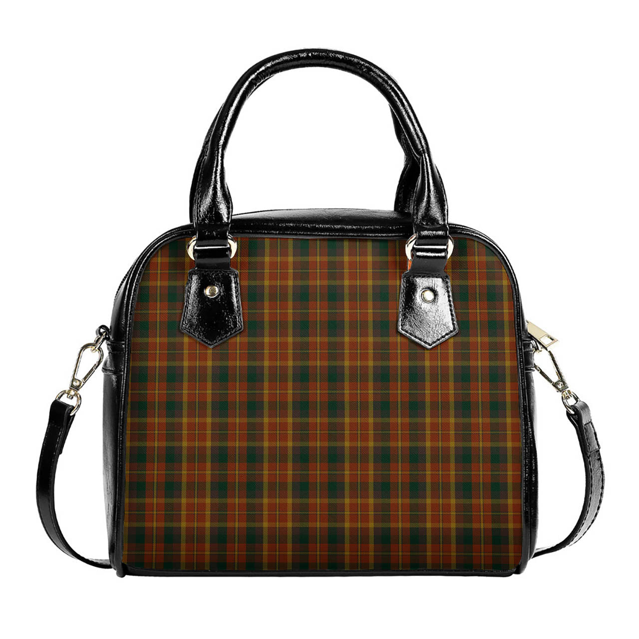 Monaghan County Ireland Tartan Shoulder Handbags One Size 6*25*22 cm - Tartanvibesclothing