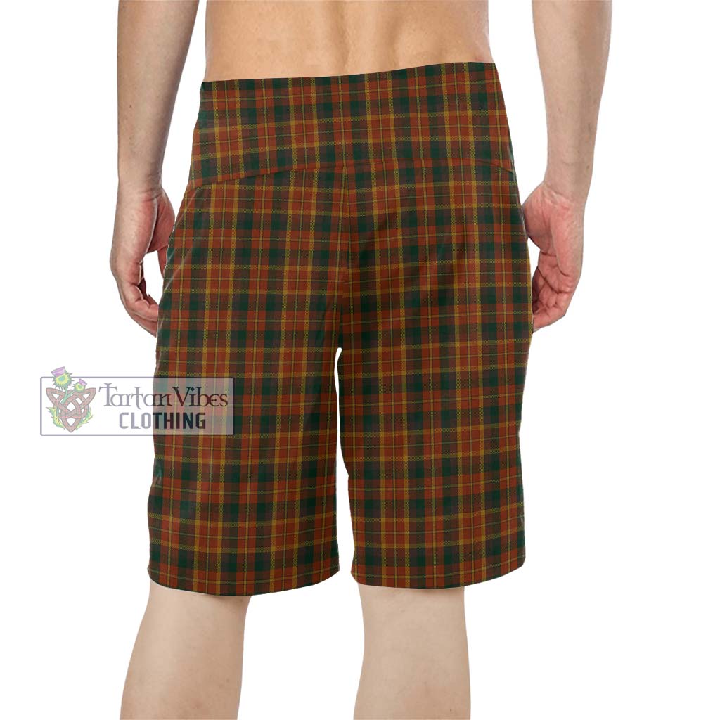 Monaghan County Ireland Tartan Men's Board Shorts - Tartan Vibes Clothing