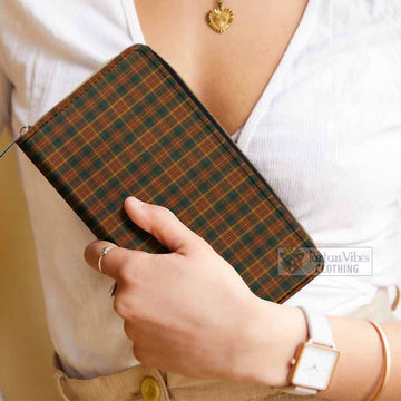 Monaghan County Ireland Tartan Women's Leather Wallet