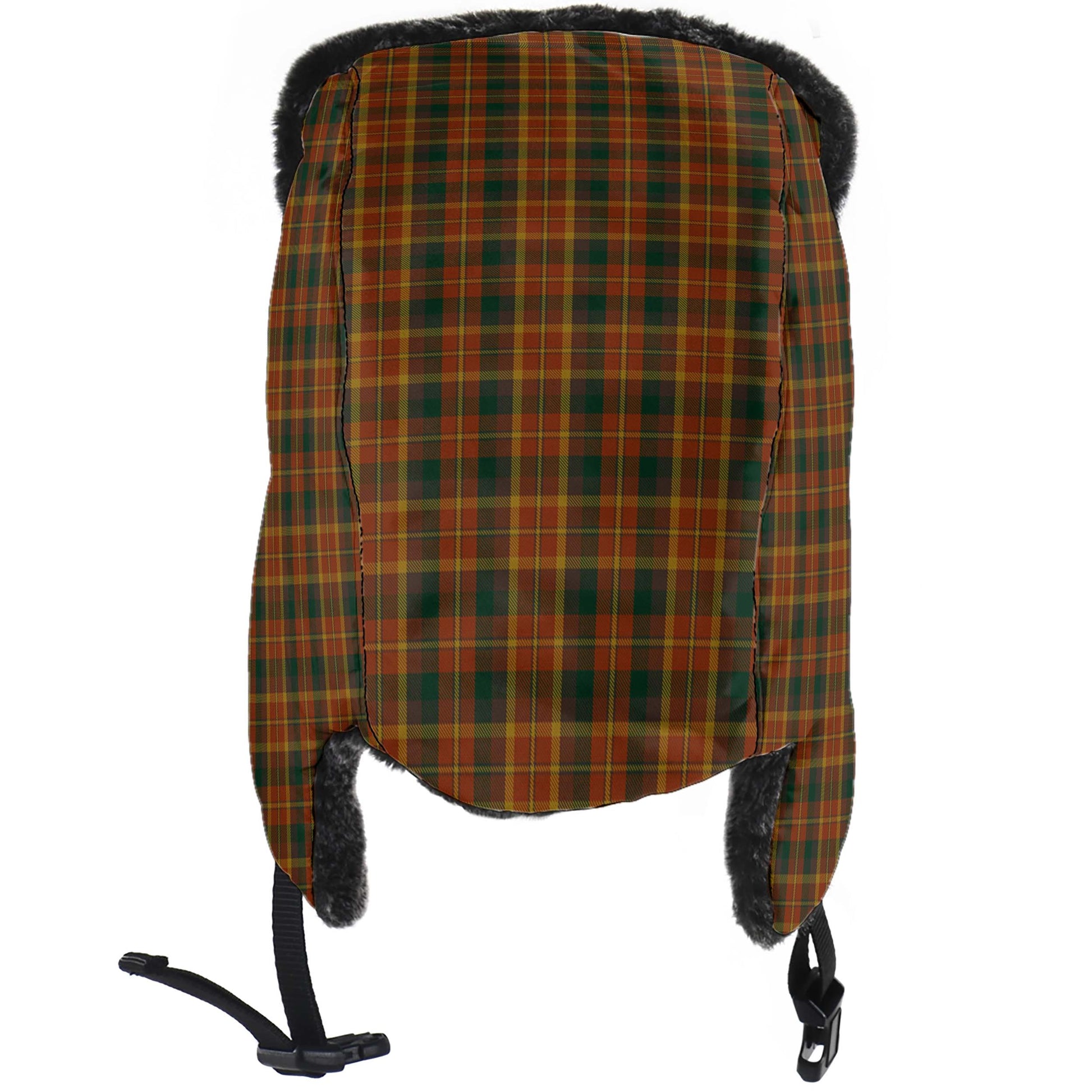 Monaghan County Ireland Tartan Winter Trapper Hat - Tartan Vibes Clothing