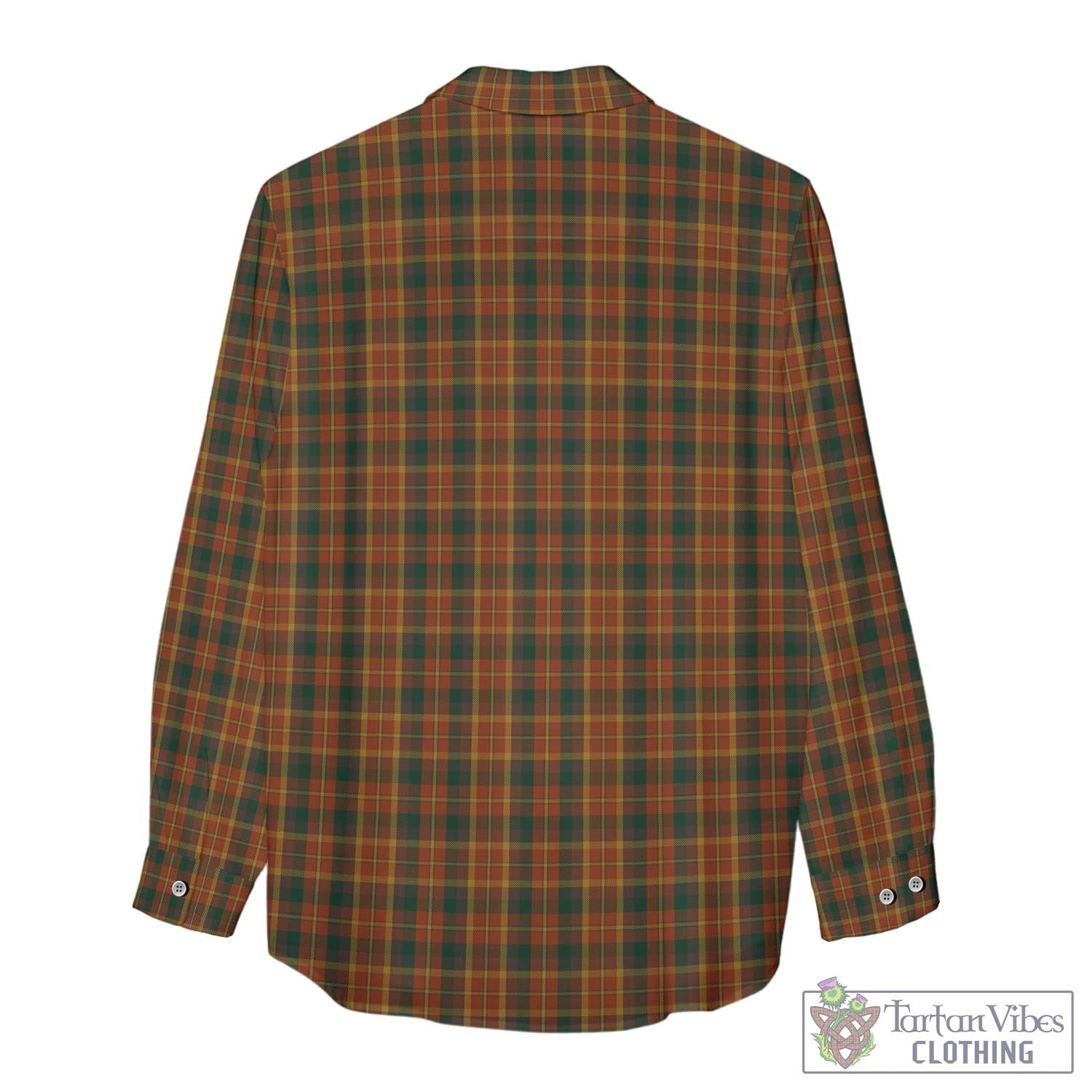 Monaghan County Ireland Tartan Women's Casual Shirt - Tartan Vibes Clothing