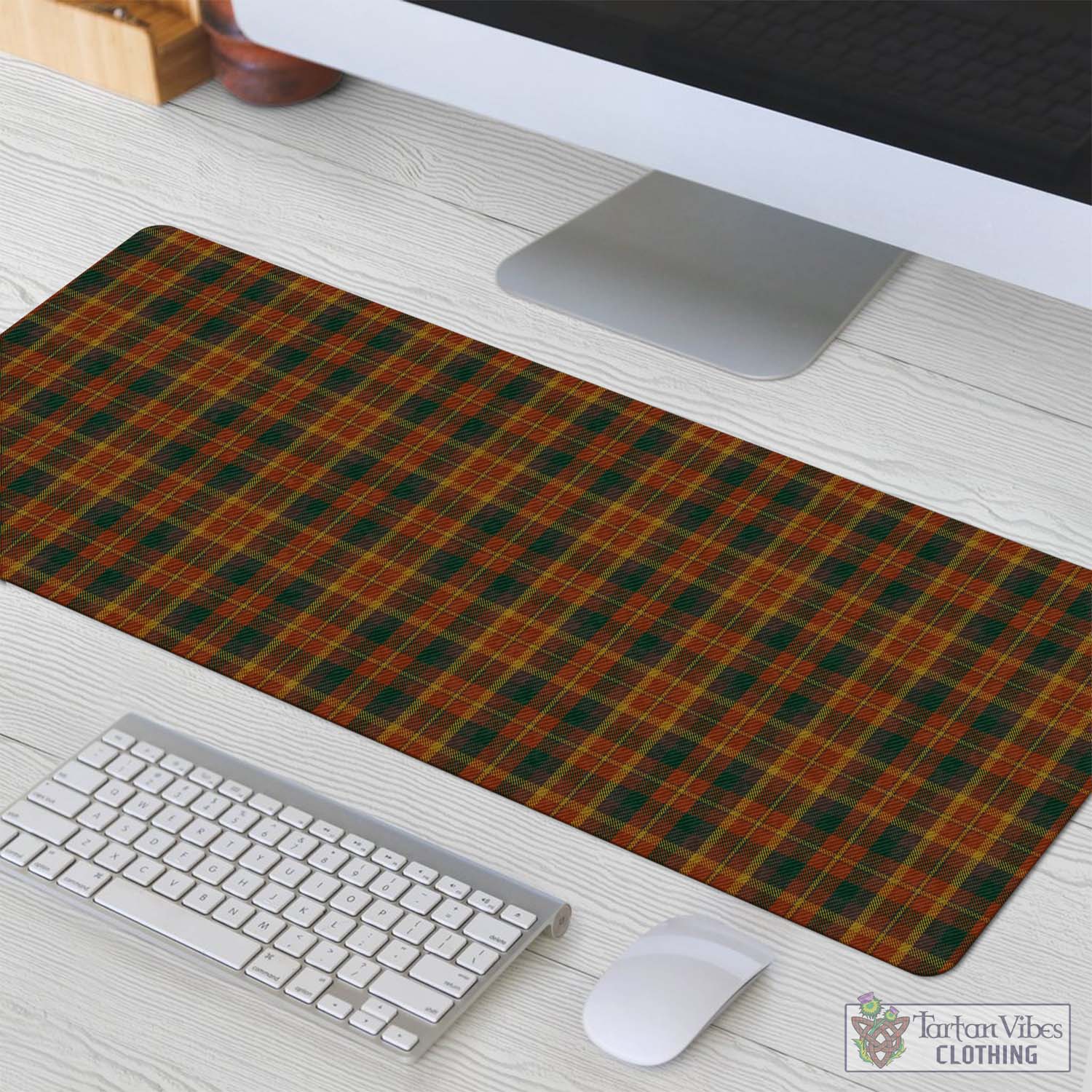Tartan Vibes Clothing Monaghan County Ireland Tartan Mouse Pad