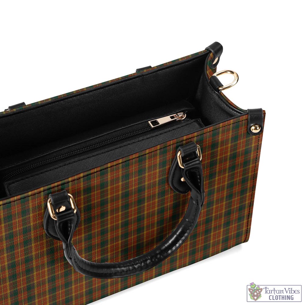 Tartan Vibes Clothing Monaghan County Ireland Tartan Luxury Leather Handbags