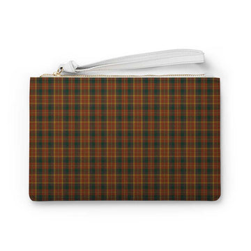Monaghan County Ireland Tartan Clutch Bag