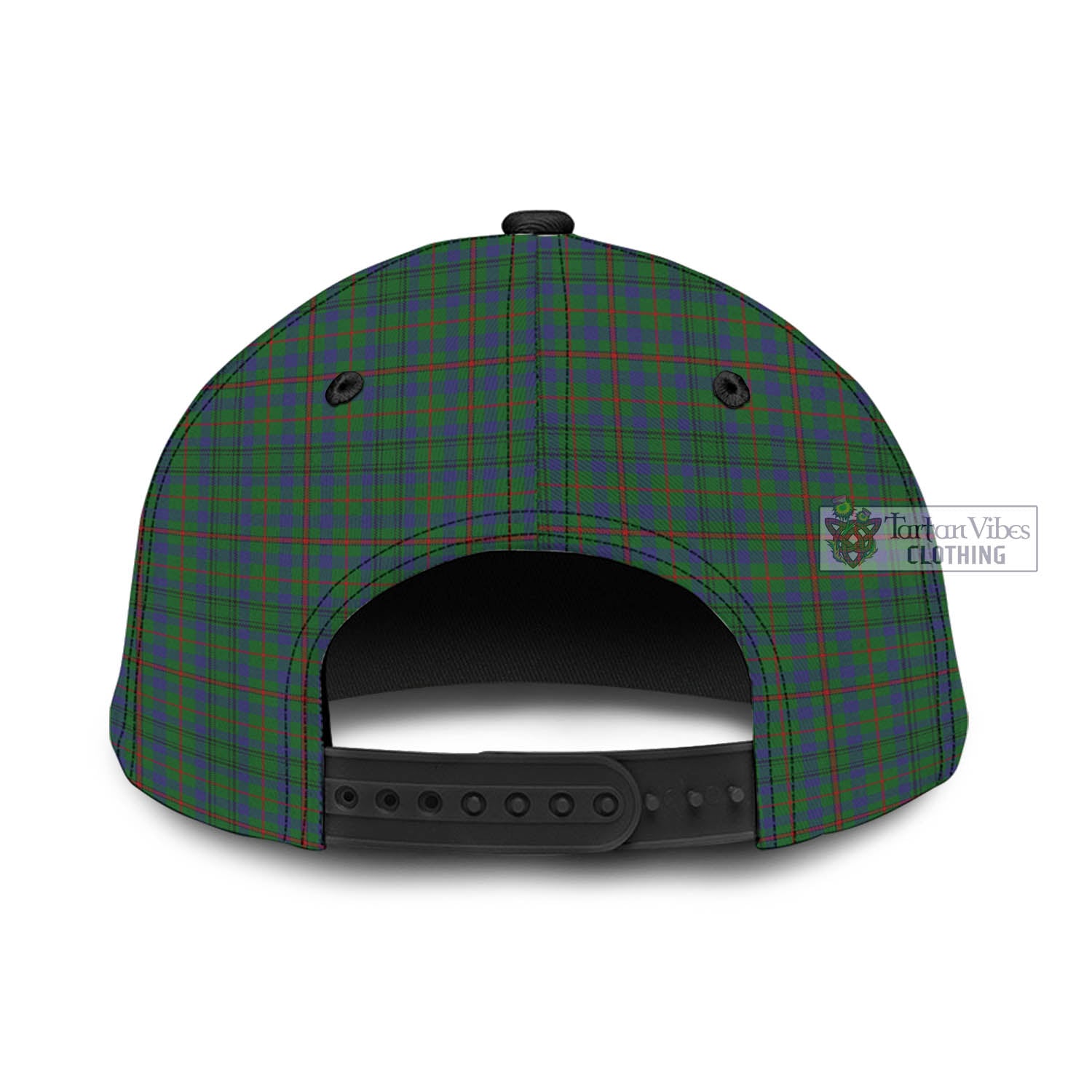 Tartan Vibes Clothing Moncreiffe of Atholl Tartan Classic Cap with Family Crest In Me Style