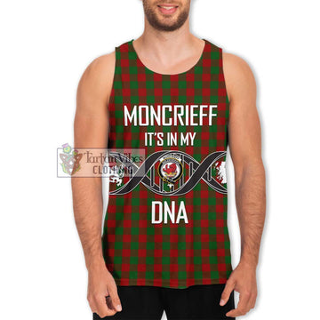 Moncrieff (Moncreiffe) Tartan Men's Tank Top with Family Crest DNA In Me Style Men - Tartan Vibes Clothing
