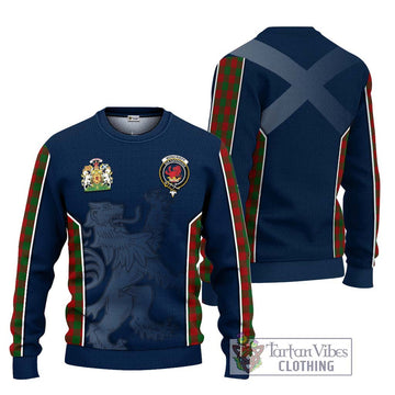 Moncrieff (Moncreiffe) Tartan Ugly Sweater with Family Crest and Lion Rampant Vibes Sport Style Unisex - Tartan Vibes Clothing