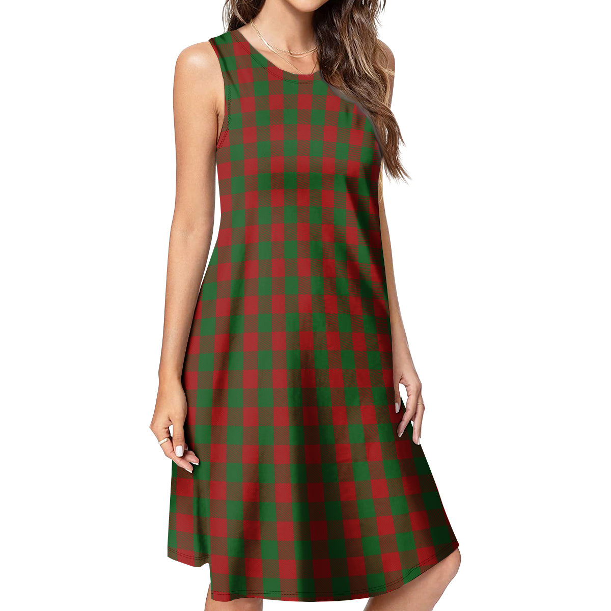 Moncrieff Tartan Womens Casual Dresses - Tartanvibesclothing