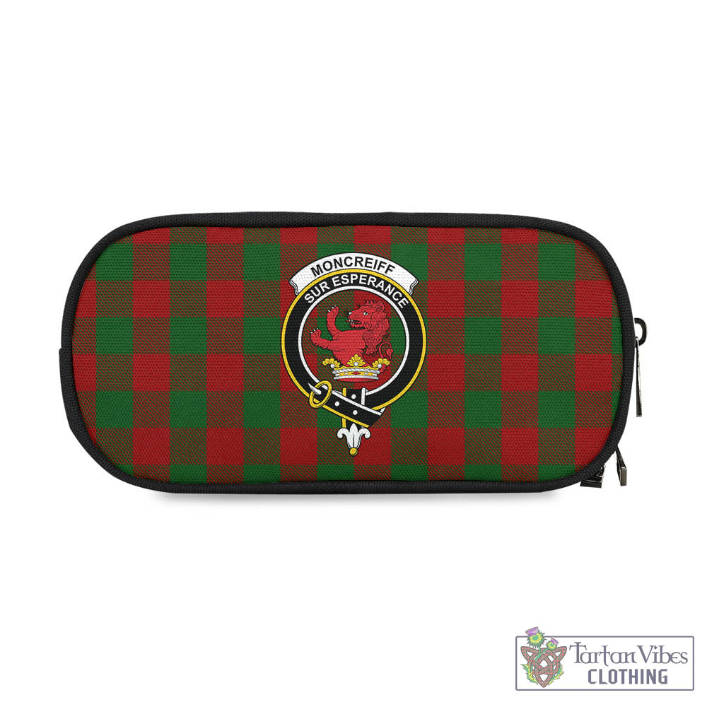 Tartan Vibes Clothing Moncrieff Tartan Pen and Pencil Case with Family Crest