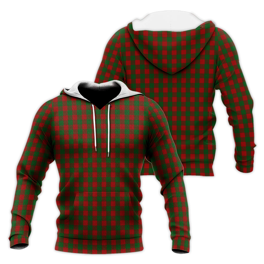 Moncrieff (Moncreiffe) Tartan Knitted Hoodie Unisex - Tartan Vibes Clothing