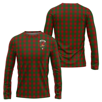 Moncrieff (Moncreiffe) Tartan Long Sleeve T-Shirt with Family Crest