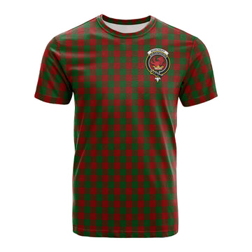 Moncrieff Tartan T-Shirt with Family Crest