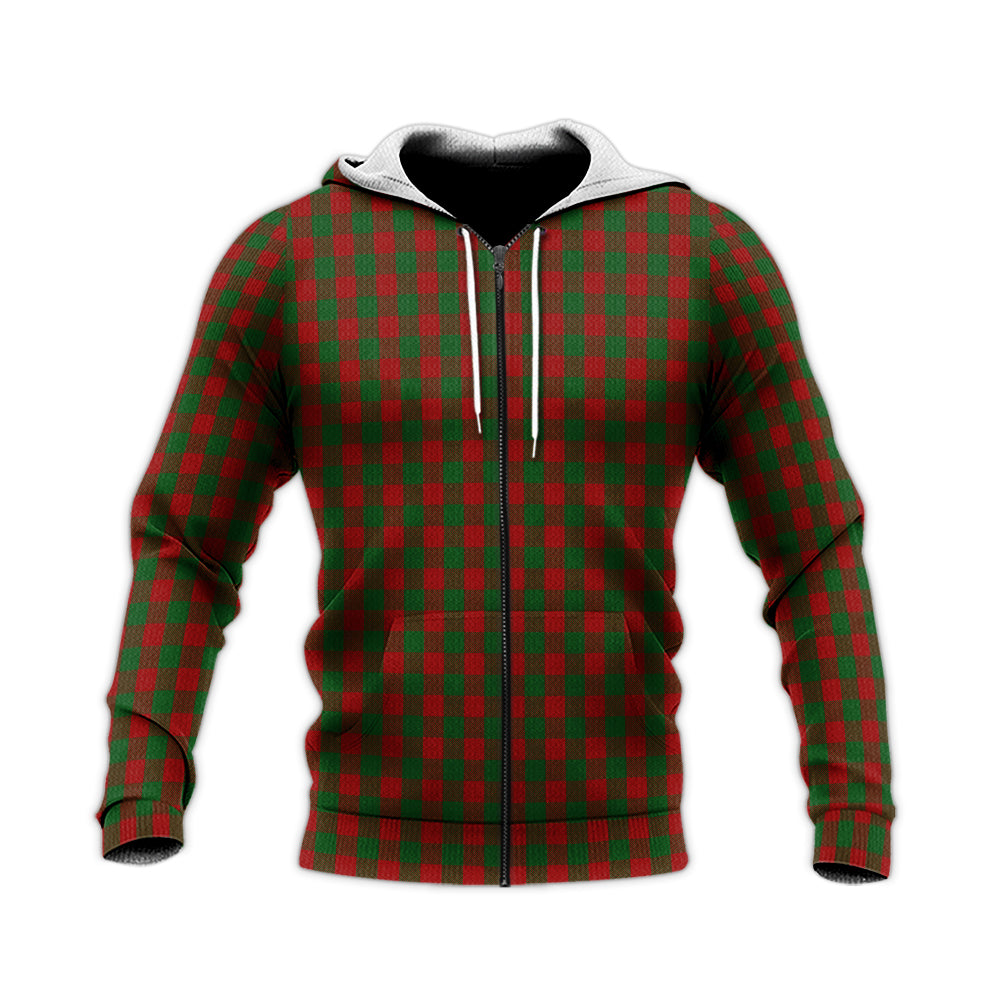 Moncrieff (Moncreiffe) Tartan Knitted Hoodie - Tartan Vibes Clothing