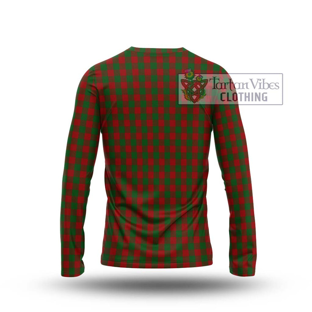 Moncrieff (Moncreiffe) Tartan Long Sleeve T-Shirt with Family Crest DNA In Me Style - Tartan Vibes Clothing