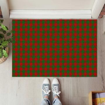 Moncrieff (Moncreiffe) Tartan Rubber Doormat