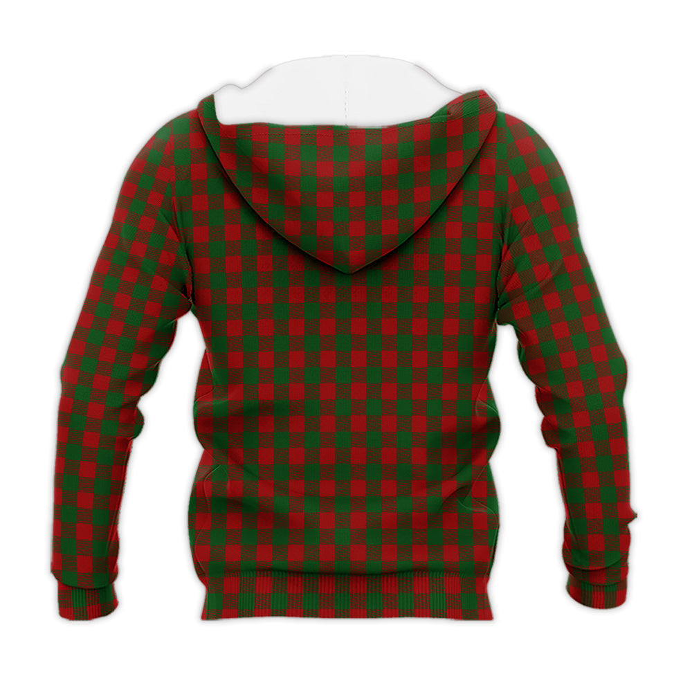 Moncrieff (Moncreiffe) Tartan Knitted Hoodie - Tartan Vibes Clothing