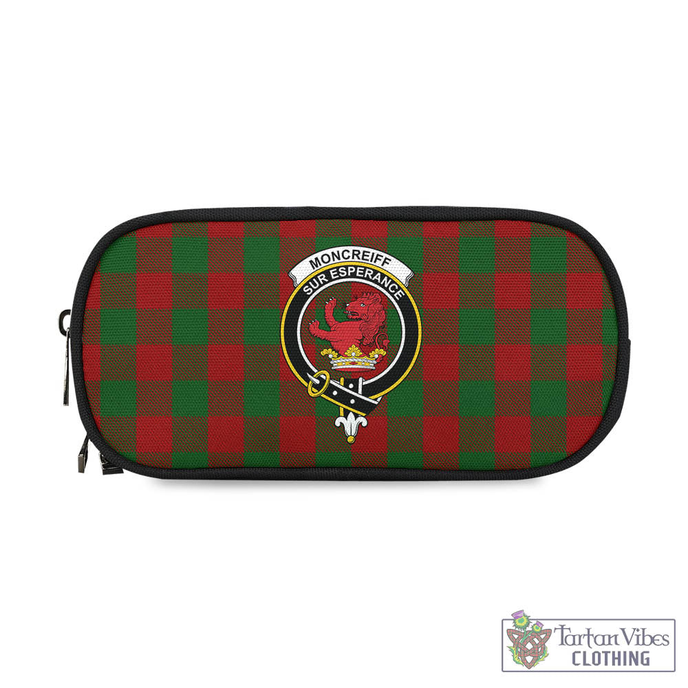 Tartan Vibes Clothing Moncrieff Tartan Pen and Pencil Case with Family Crest