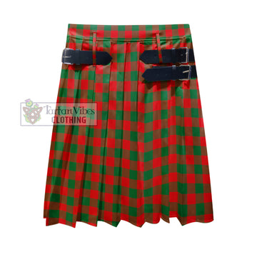 Moncrieff Modern Tartan Men's Pleated Skirt - Fashion Casual Retro Scottish Kilt Style