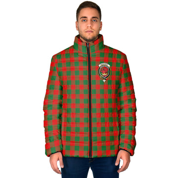 Moncrieff Modern Tartan Padded Jacket with Family Crest