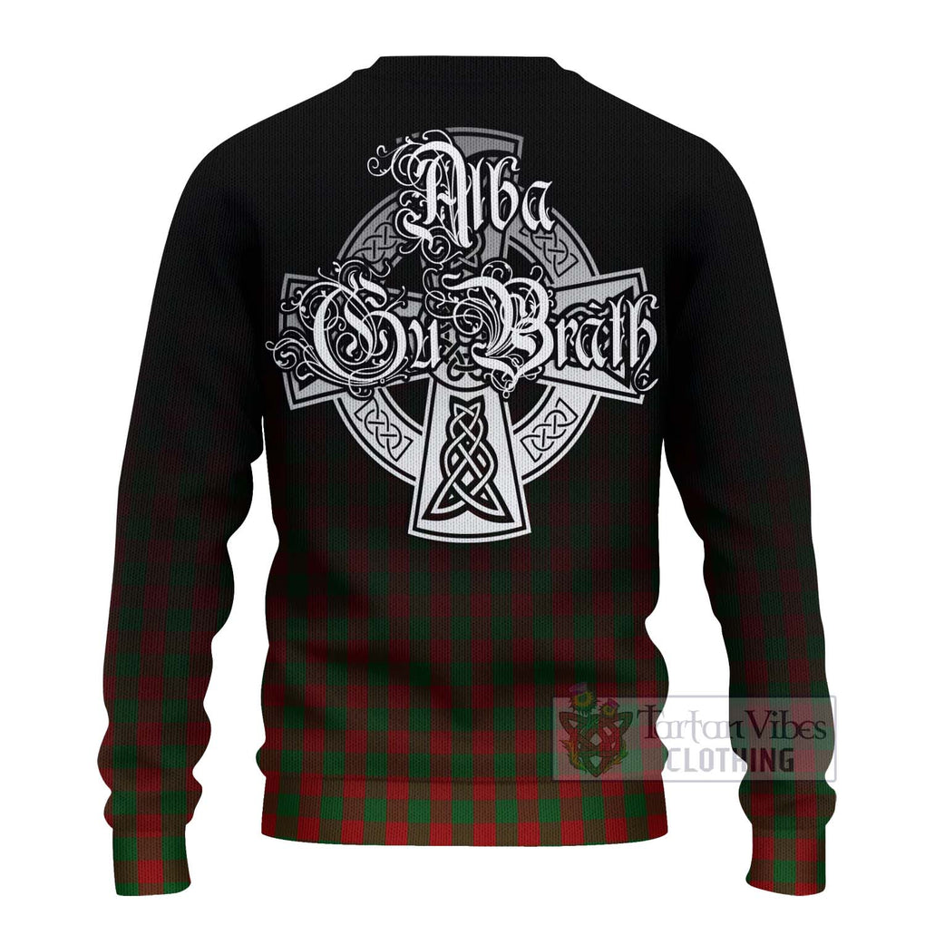 Moncrieff (Moncreiffe) Tartan Ugly Sweater Featuring Alba Gu Brath Family Crest Celtic Inspired - Tartan Vibes Clothing