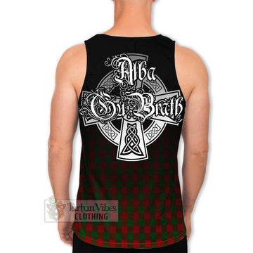 Moncrieff (Moncreiffe) Tartan Men's Tank Top Featuring Alba Gu Brath Family Crest Celtic Inspired - Tartan Vibes Clothing