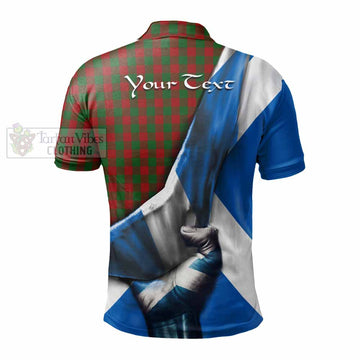 Moncrieff (Moncreiffe) Tartan Polo Shirt with Family Crest Scotland Patriotic Style - Tartan Vibes Clothing