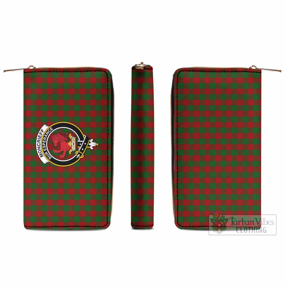 Moncrieff (Moncreiffe) Tartan Women's Leather Wallet with Family Crest - Tartan Vibes Clothing