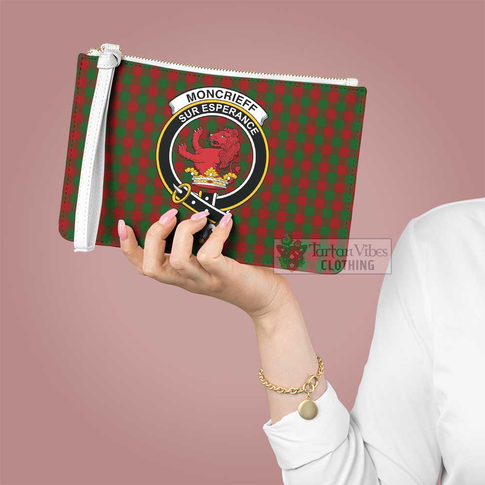 Tartan Vibes Clothing Moncrieff (Moncreiffe) Family Crest Tartan Clutch Bag