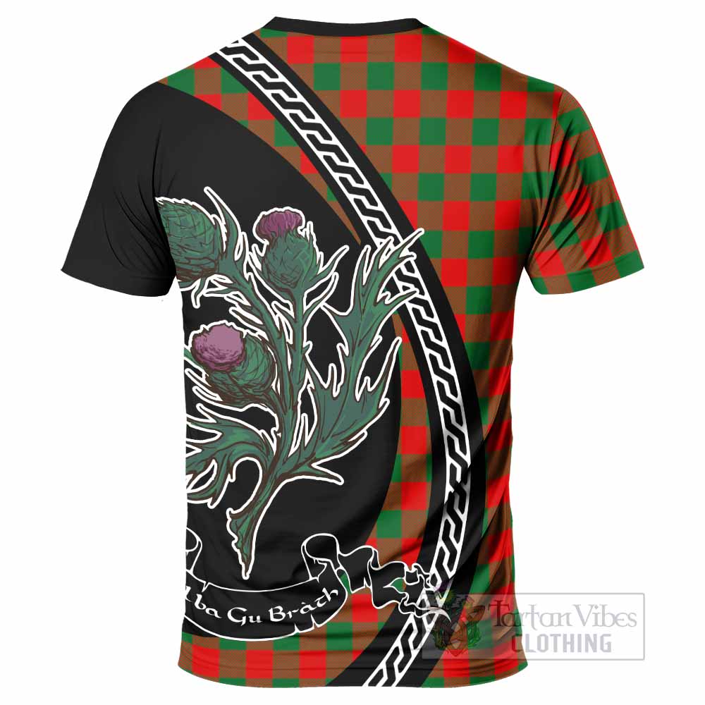 Moncrieff (Moncreiffe) Family Crest Tartan T-Shirt Alba Thistle Inspired - Tartan Vibes Clothing