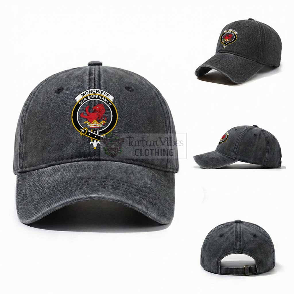 Moncrieff (Moncreiffe) Scottish Clan Crest Washed Baseball Cap