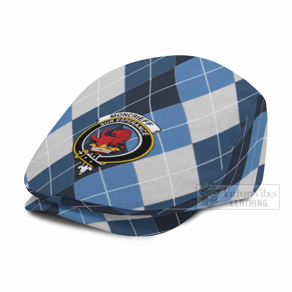 Moncrieff (Moncreiffe) Scottish Family Crest Flat Cap, Jeff Cap Scotland National Argyle Classic Style - Tartan Vibes Clothing