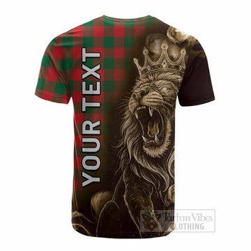Moncrieff (Moncreiffe) Tartan Cotton T-shirt Roaring Lion Heritage
