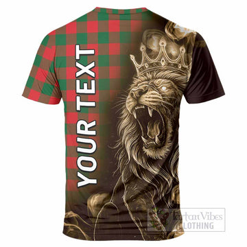 Moncrieff (Moncreiffe) Tartan T-Shirt Roaring Lion Heritage