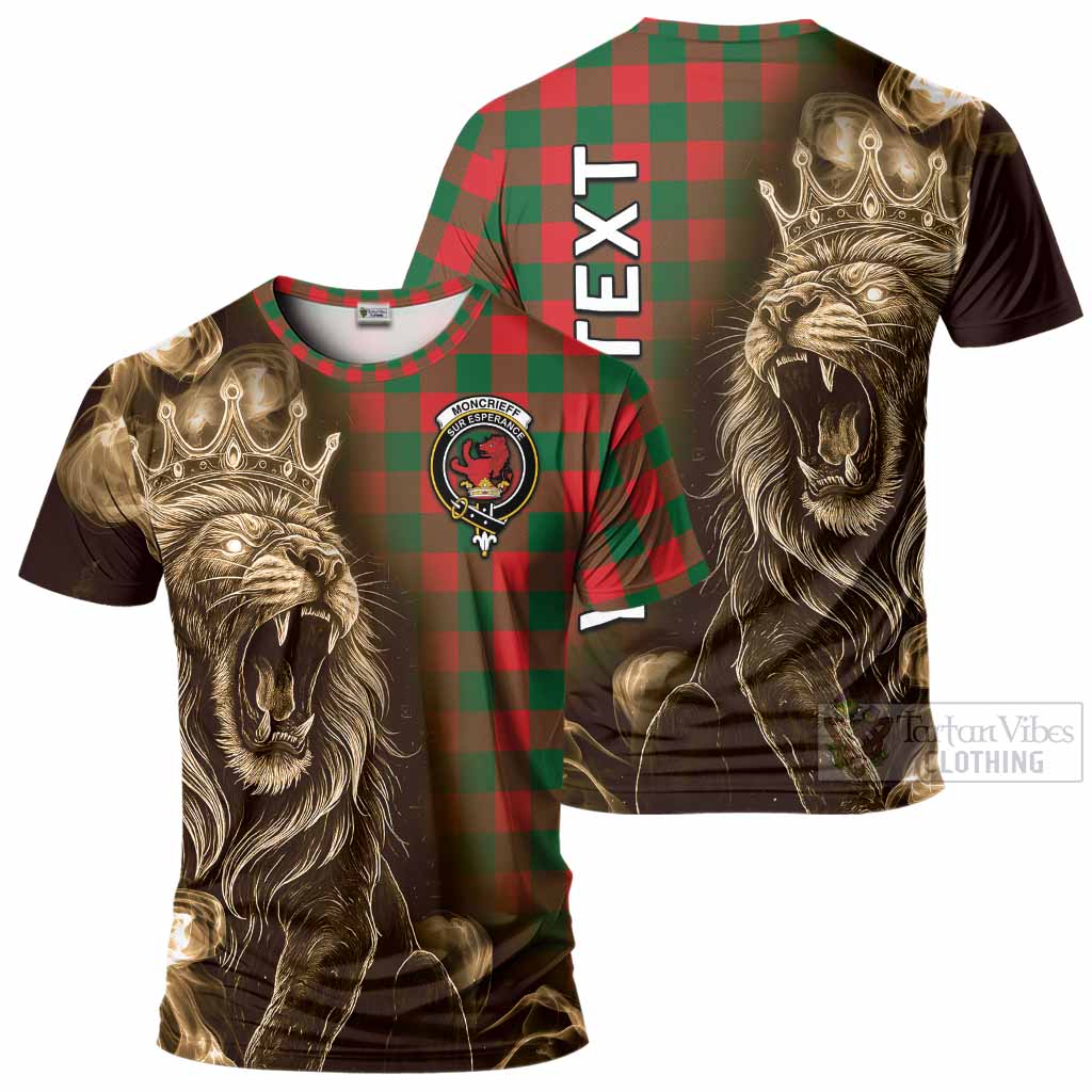 Moncrieff (Moncreiffe) Tartan T-Shirt Roaring Lion Heritage