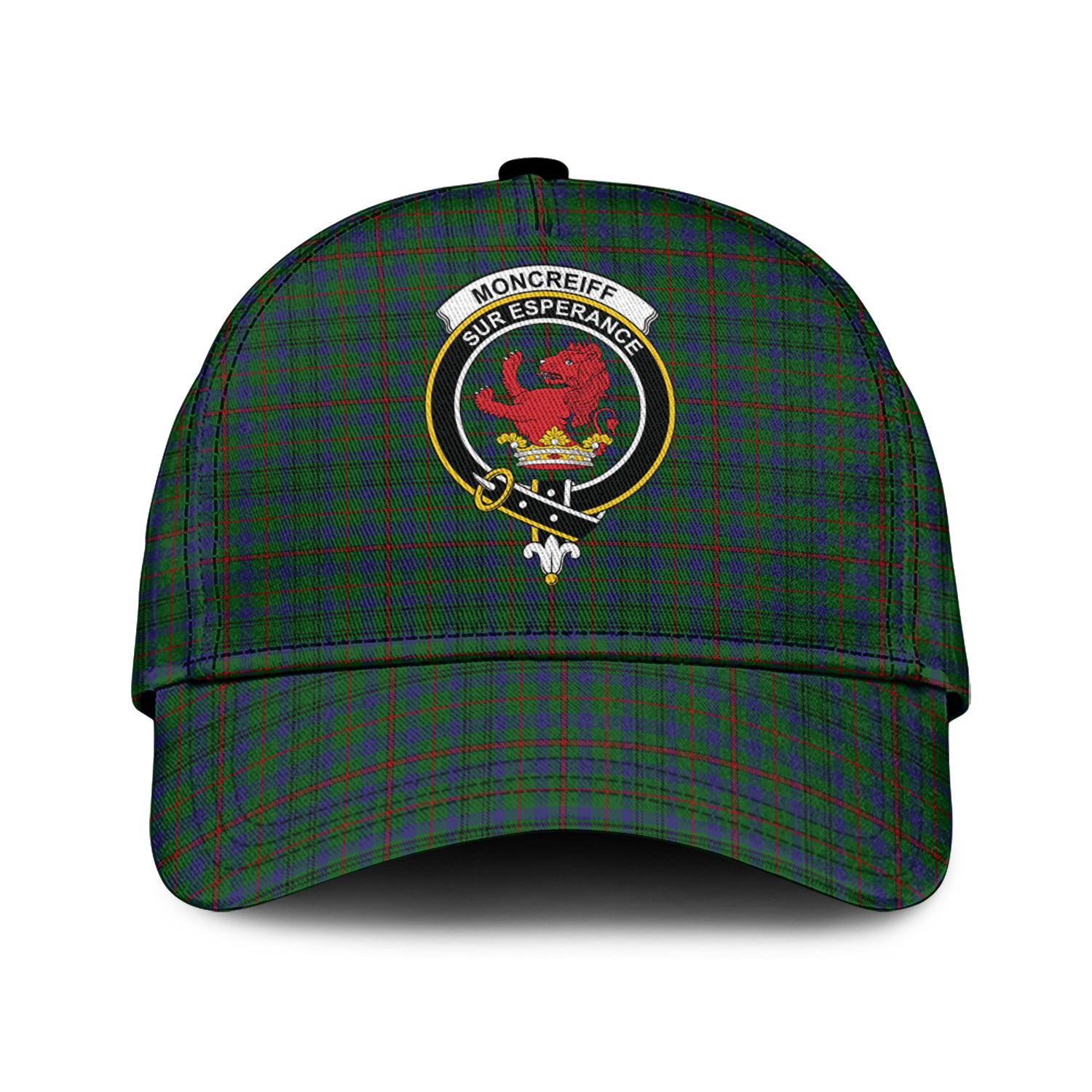 moncrieff-of-atholl-tartan-classic-cap-with-family-crest