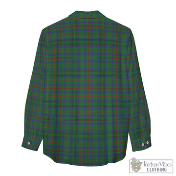 Moncrieff of Atholl Tartan Womens Casual Shirt with Family Crest