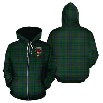 Moncrieff of Atholl Tartan Hoodie with Family Crest
