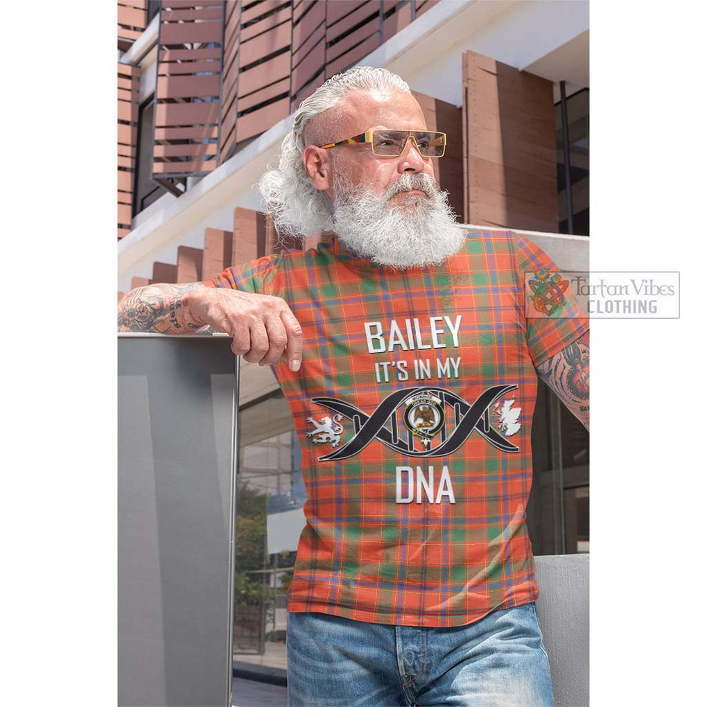 Tartan Vibes Clothing Monroe Ancient Tartan Cotton T-shirt with Family Crest DNA In Me Style