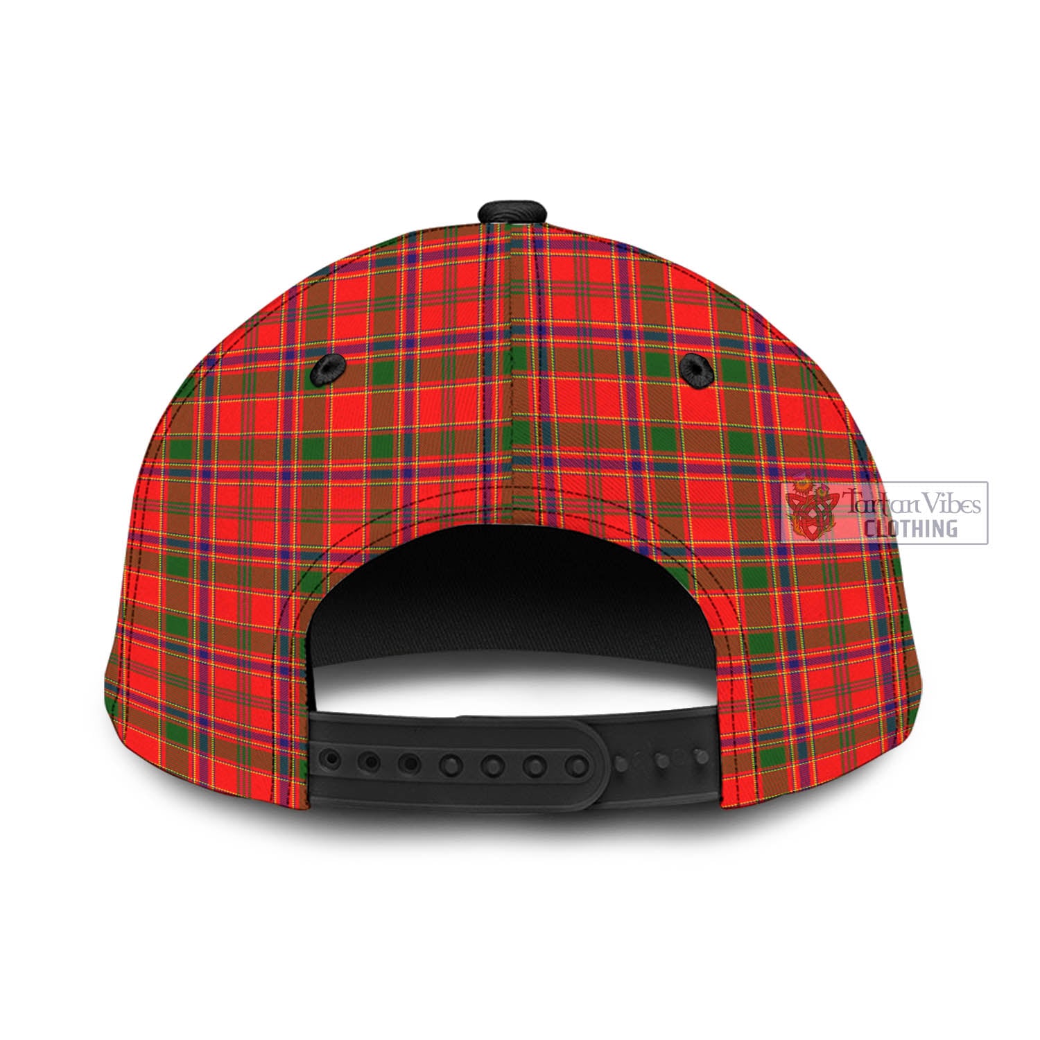 Tartan Vibes Clothing Monroe Modern Tartan Classic Cap with Family Crest In Me Style