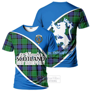 Monteith Family Crest Tartan T-Shirt Celebrate Saint Andrew's Day in Style Kid's Shirt - Tartan Vibes Clothing