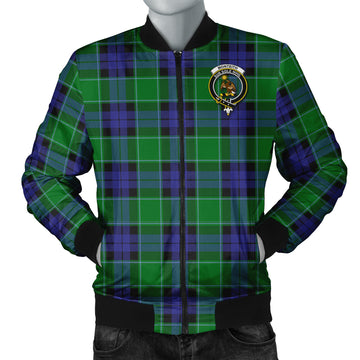 Monteith Tartan Bomber Jacket with Family Crest