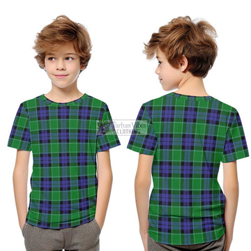 Monteith Tartan Kid T-Shirt Youth XL Size14 - Tartan Vibes Clothing