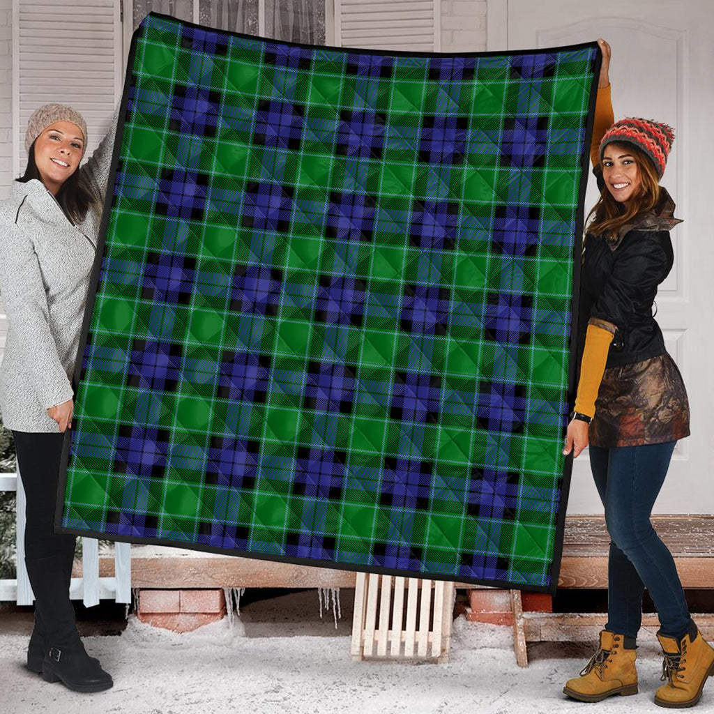 Monteith Tartan Quilt Super King Quilt 91" x 110" - Tartan Vibes Clothing