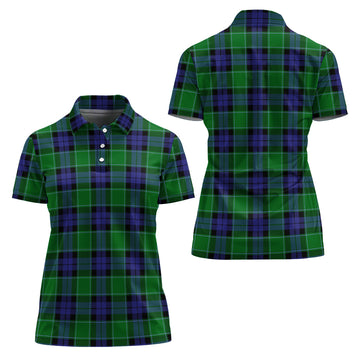 Monteith Tartan Polo Shirt For Women