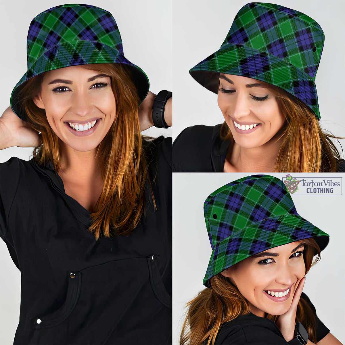Monteith Tartan Bucket Hat Bucket Hat One Size - Tartan Vibes Clothing