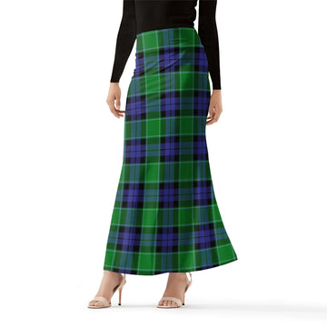 Monteith Tartan Womens Full Length Skirt